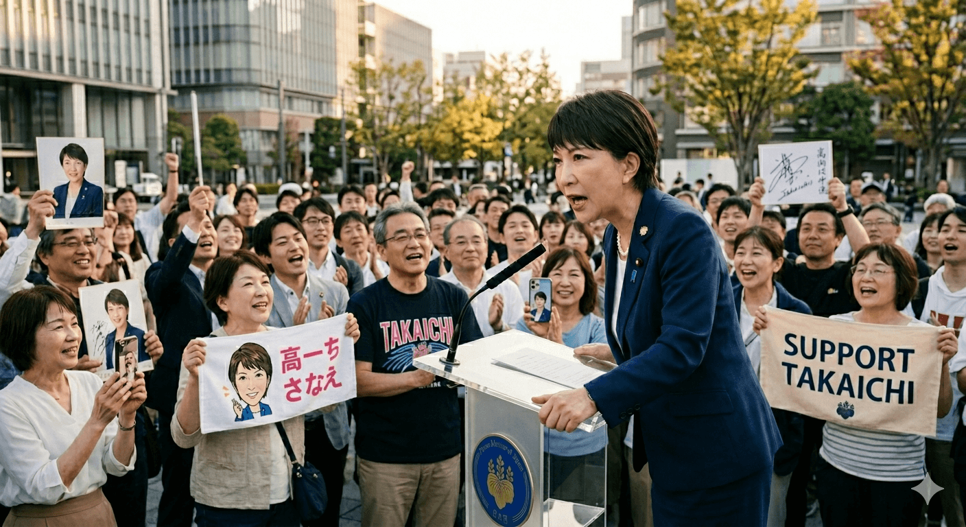 🗡️ 꺾이지 않는 칼날, 다카이치 사나에
— 일본 최초 여성 총리의 강직한 사주